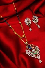  Shop  Alloy Mangalsutra For Women's Set in Gold and Black At KarmaPlace