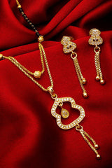  Shop  Alloy Mangalsutra For Women's  Set in Gold and Black At KarmaPlace