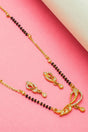  Buy Women's Alloy Mangalsutra Set in Gold and Black Online