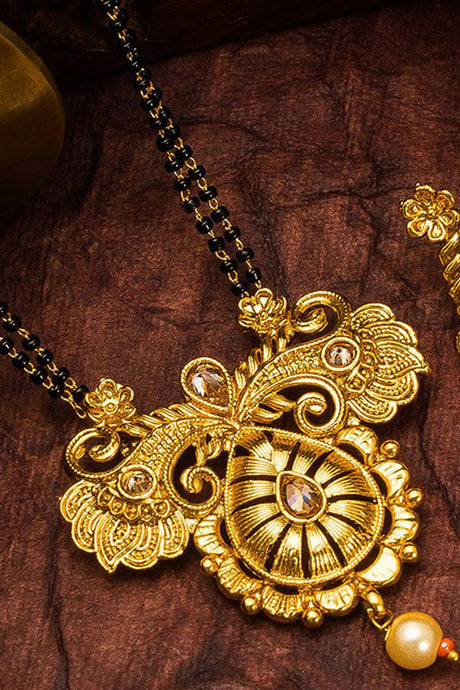 Shop  Alloy Mangalsutra For Women's Set in Gold At KarmaPlace