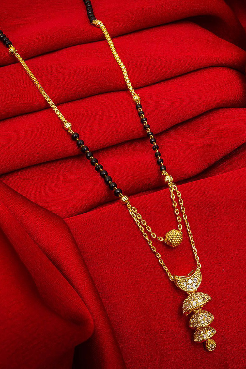  Buy Women's Alloy Mangalsutra in Gold Online