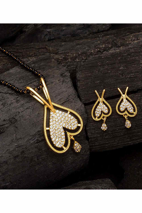 Buy Women's Alloy Mangalsutra Set in Gold