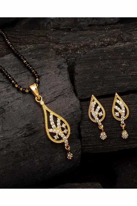 Buy Women's Alloy Mangalsutra Set in Gold
