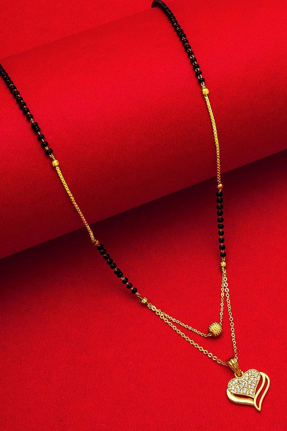 Buy Women's Alloy Mangalsutra in Gold