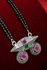 Traditional Silver Mangalsutra For Women