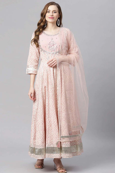 Cotton anarkali online on sale shopping