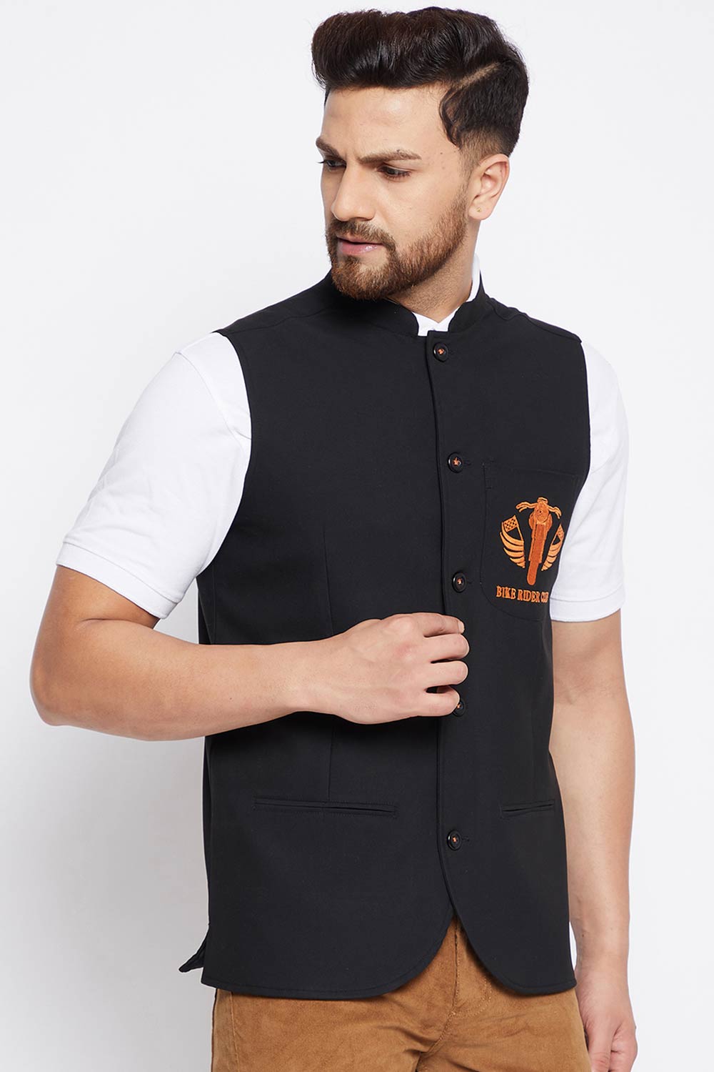 Buy Men's Nehru Jacket in Black