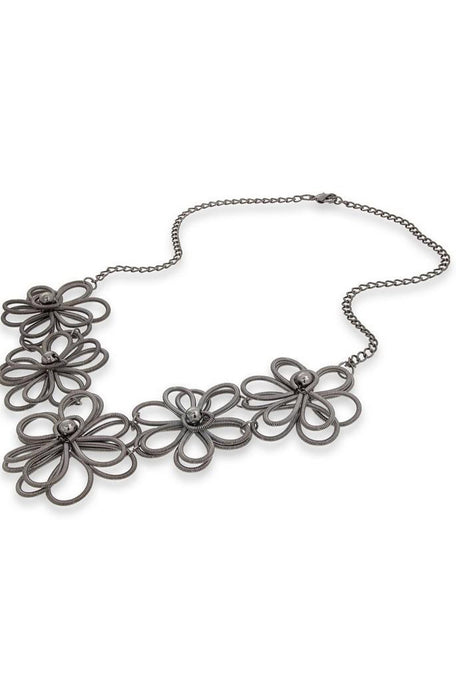 Buy Women's Alloy Necklace in Black Online