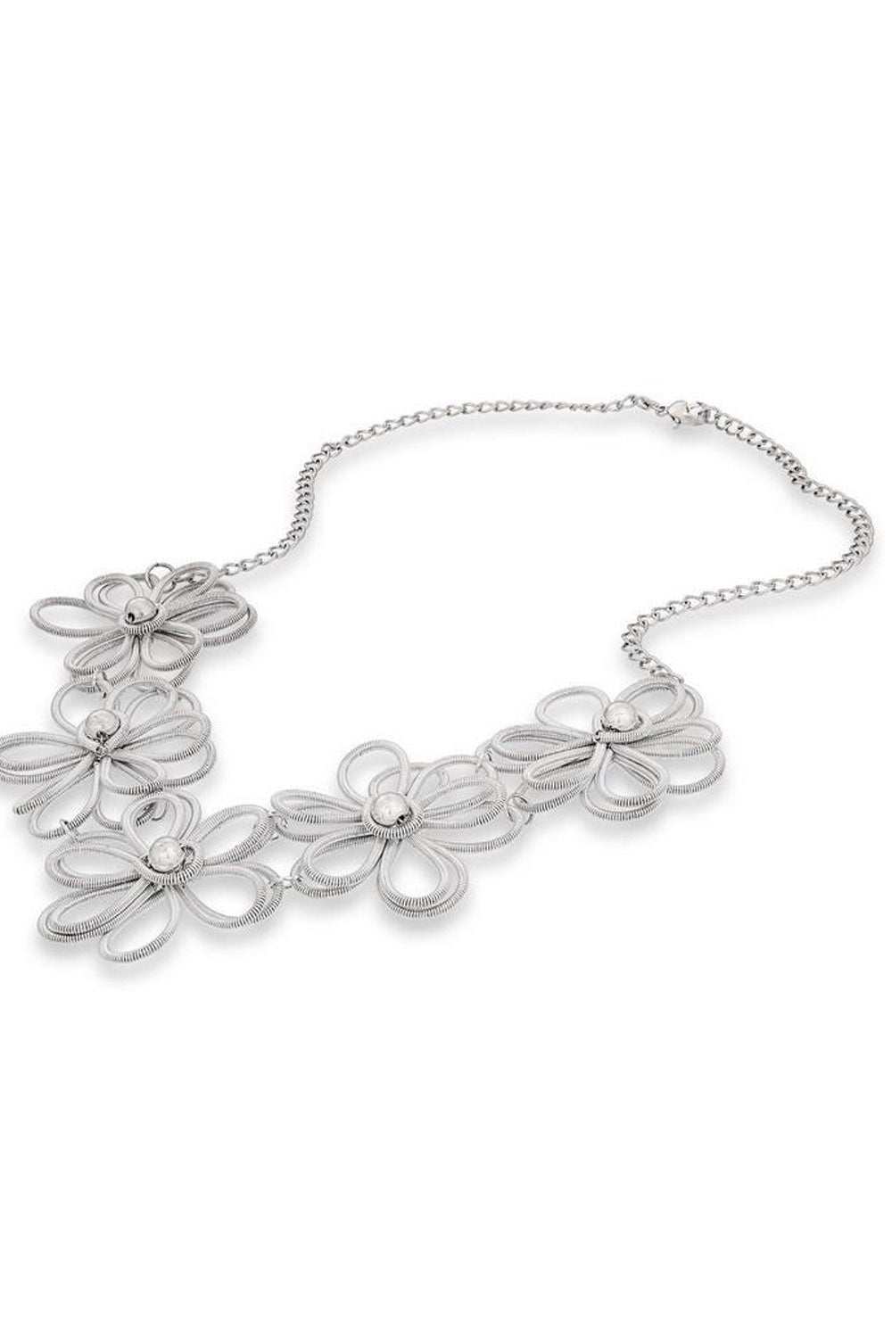 Women's Alloy Necklace in Silver