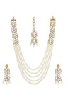 Buy Women's Alloy Necklace in White Online
