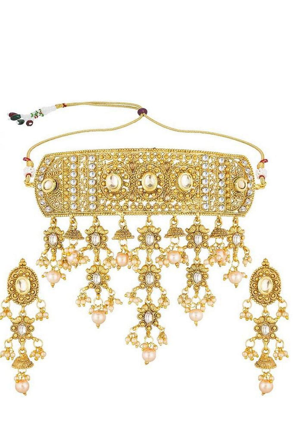  Buy Women's Alloy Necklace in Gold Online