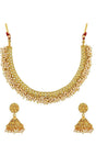 Buy Women's Alloy Necklace in Gold and White Online