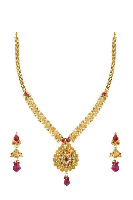  Buy Women's Alloy Necklace in Gold Online