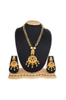 Buy Women's Alloy Necklace Set in Gold and White Online