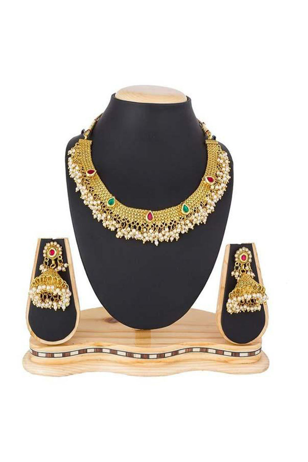 Buy Women's Alloy Necklace Set in Multicolor Online