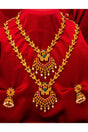 Buy Women's Mazak Necklace Set in Gold Online