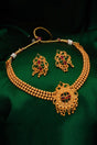 Buy Women's Alloy Necklace Set in Gold