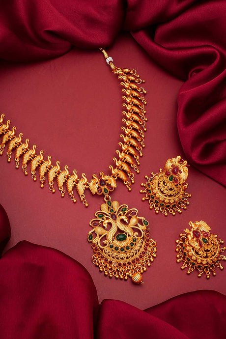 Buy Gold Necklace Sets Online For Women