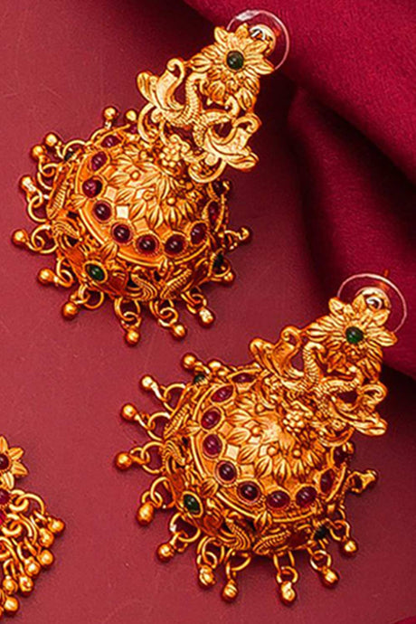 Shop Antique Gold Necklace Earrings Set 