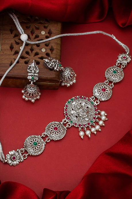 Buy Women's Oxidized Necklace Set Online