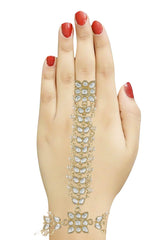 Buy Women's Alloy Bracelets in White - Back