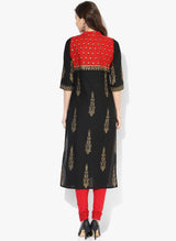 Black Cotton Kurti Online