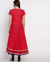 Cotton Printed Anarkali Kurti