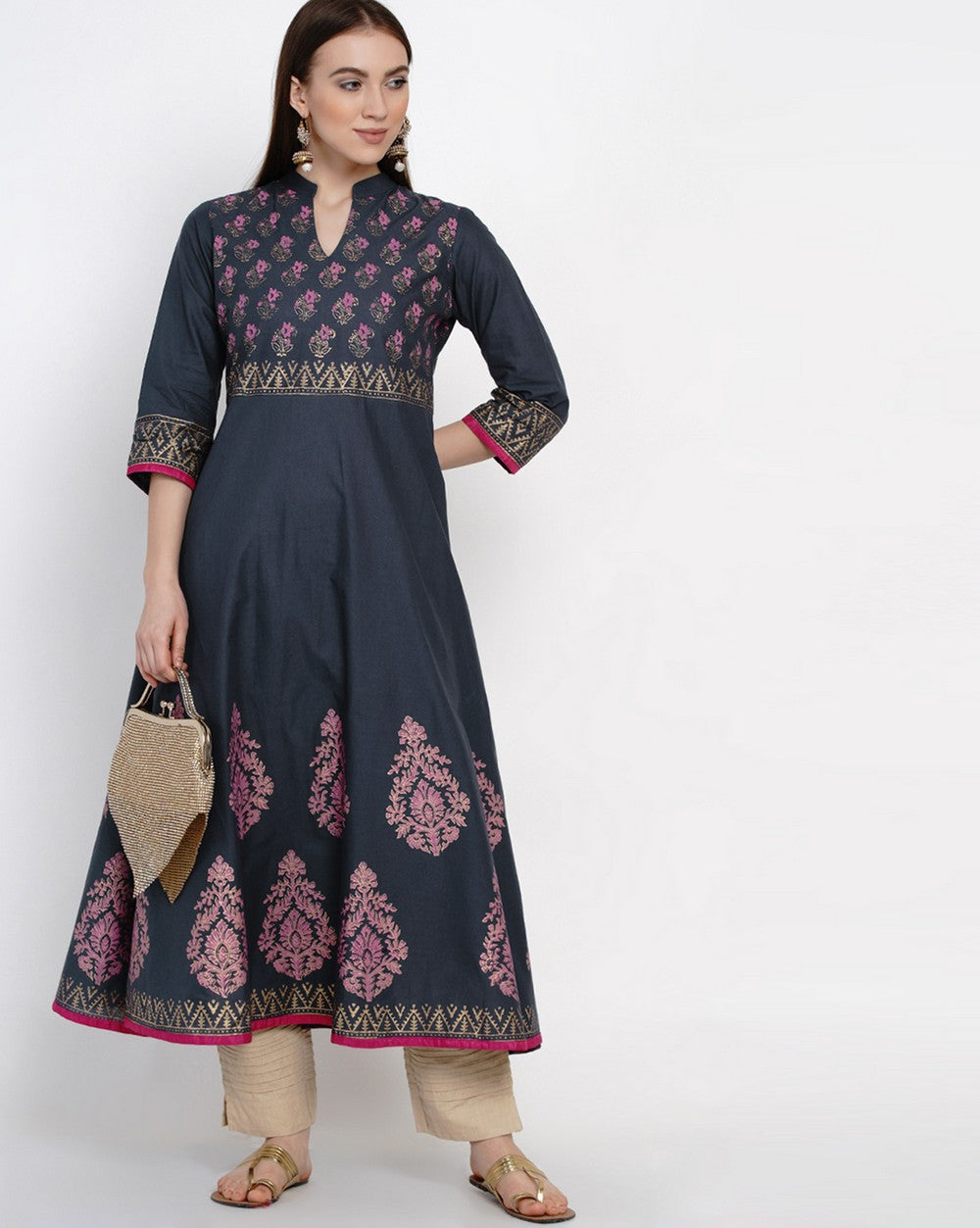 Anarkali Long Kurti