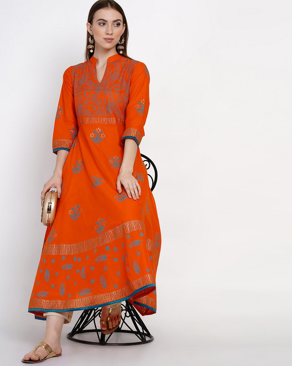 Designer Printed Kurtis