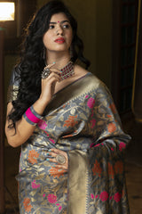 Woven Art Silk Saree