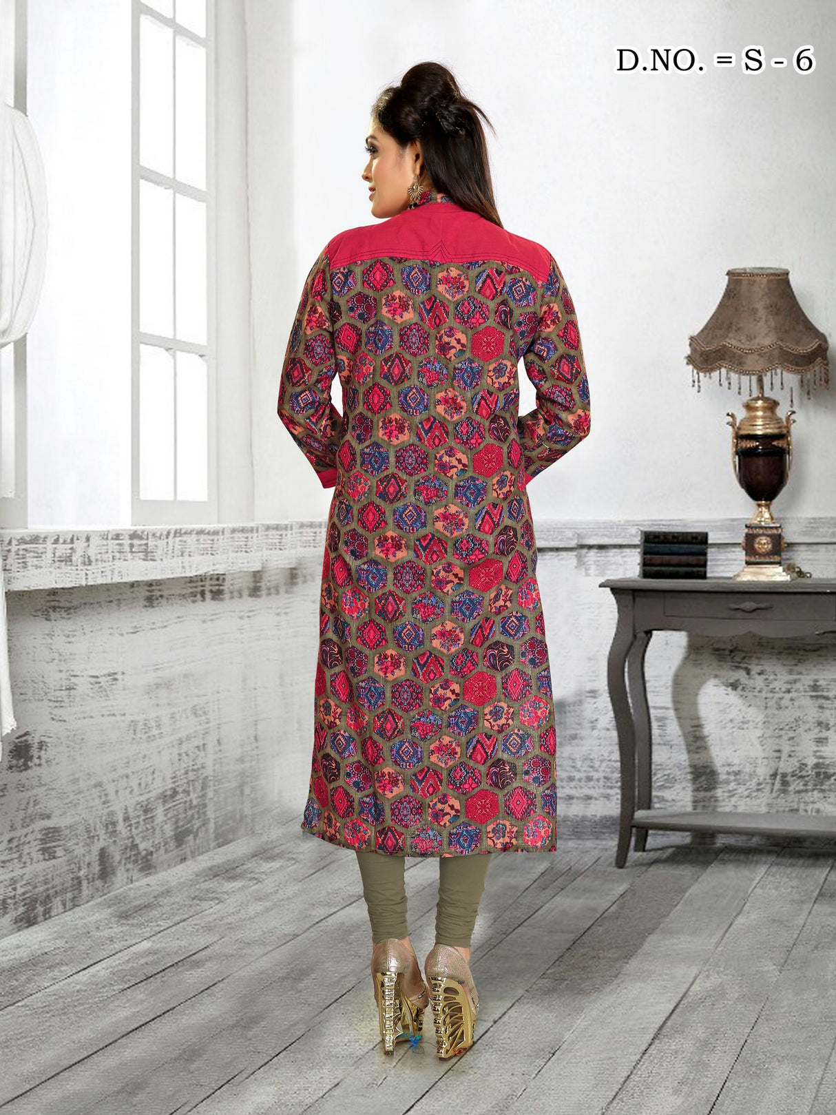 Cotton Printed Kurta Top