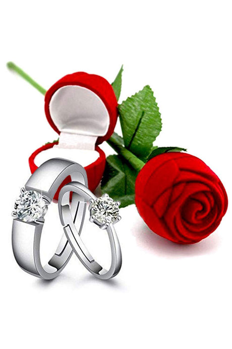 Buy Women's Alloy Adjustable Ring in Multicolor Online