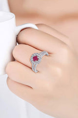 Buy Women's Alloy Adjustable Ring in Multicolor Online - Front