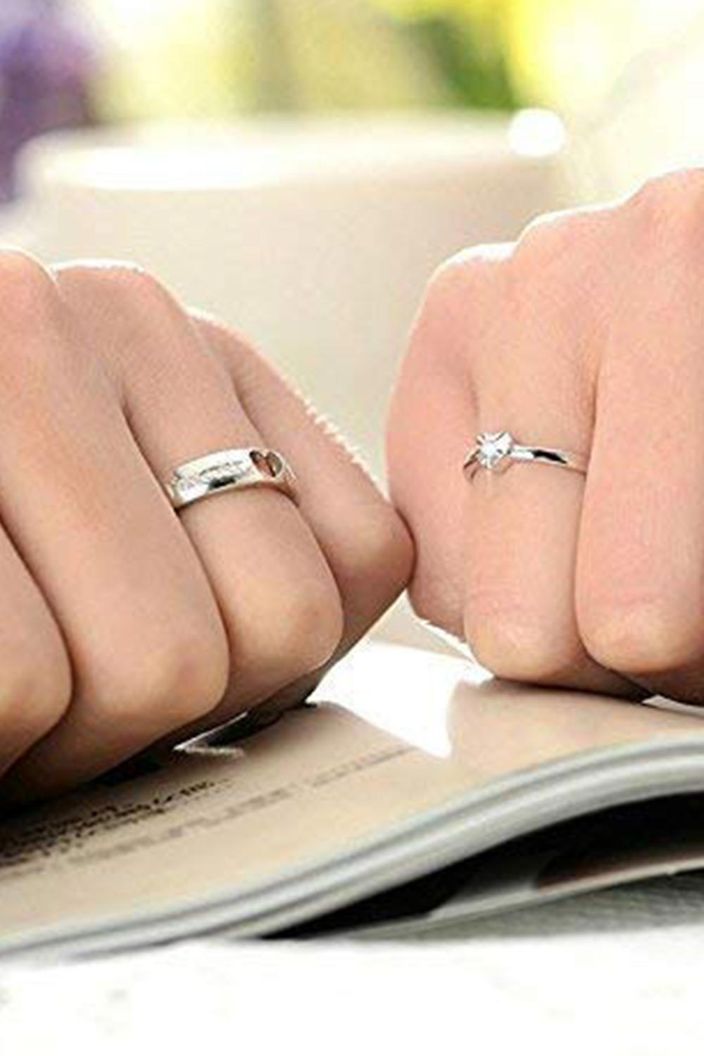 Buy Women's Alloy Adjustable Ring in Multicolor Online - Zoom In