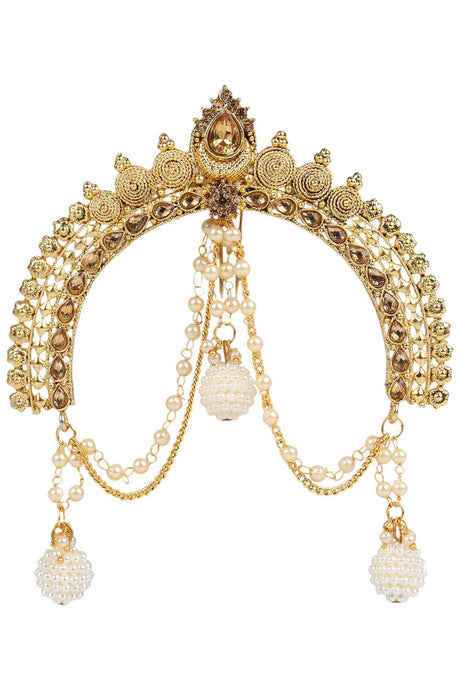 White Gold Plated Maharastrian Jewellery Aambada Juda