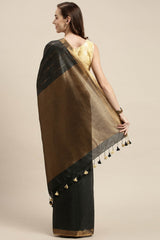 Buy Designer Art Silk Woven Saree