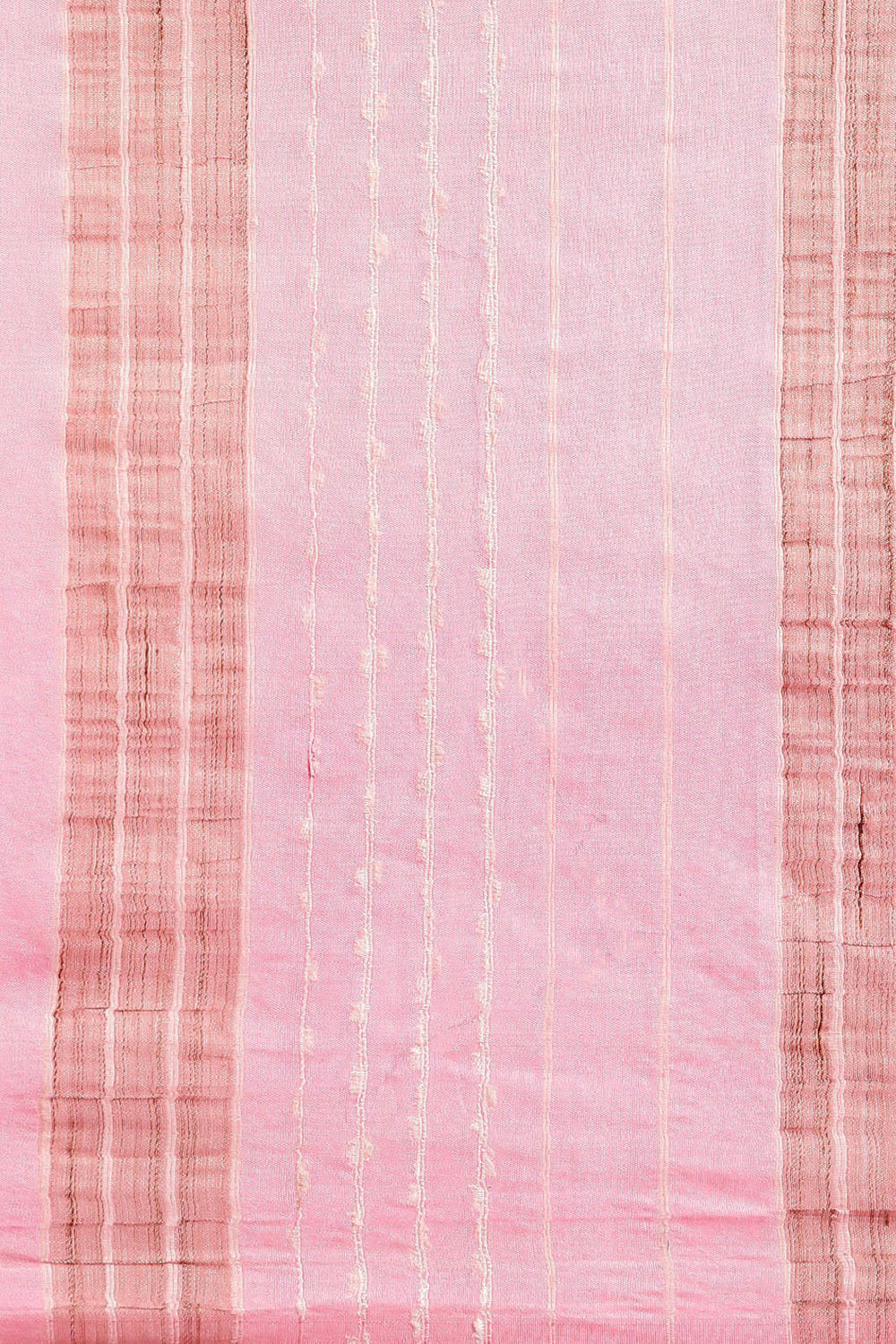 Pink Art Silk Woven Saree