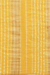 Yellow Woven Saree Online in Usa