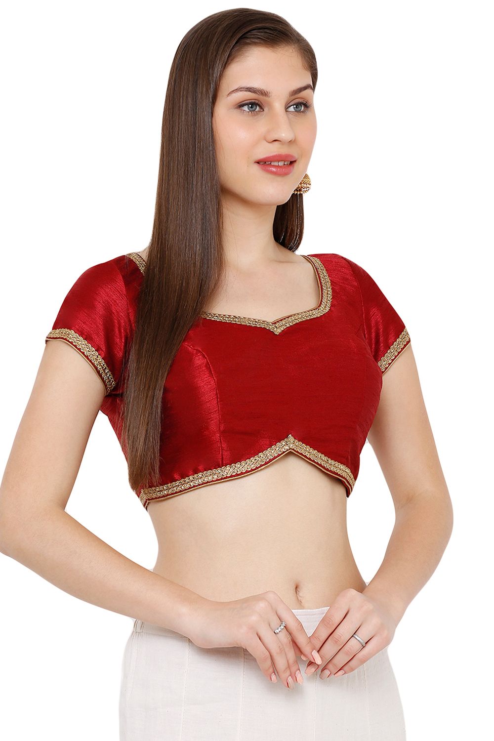 Various Neck Pattern Blouses Collection