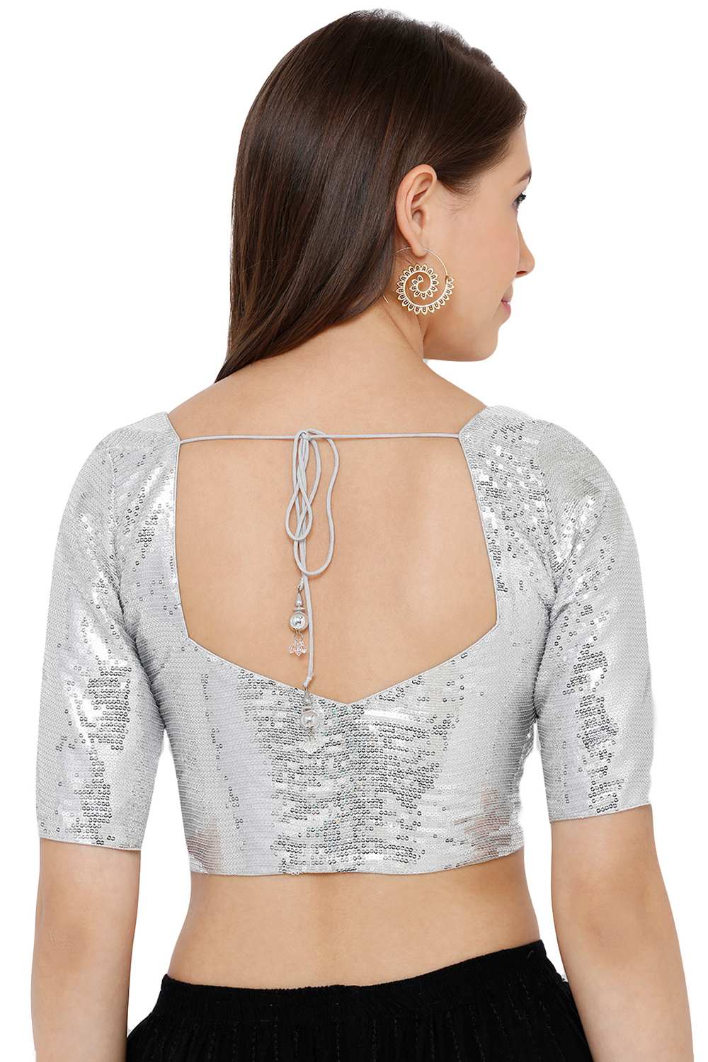 Shop Silk Sequin Blouse Online