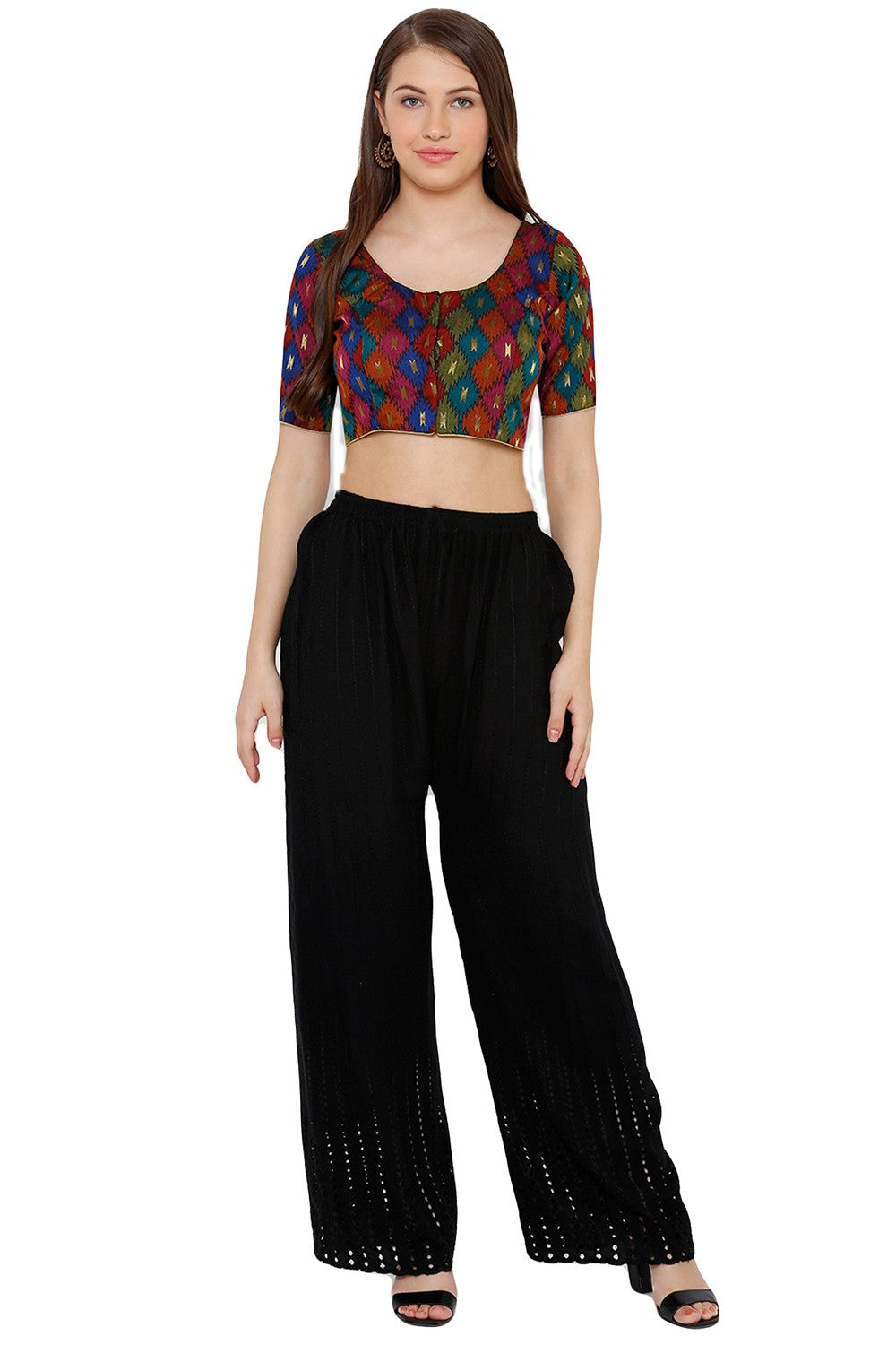 Shop ikat Blouse in Multicolor