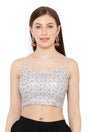 Buy Net Embroidered Blouse in Grey