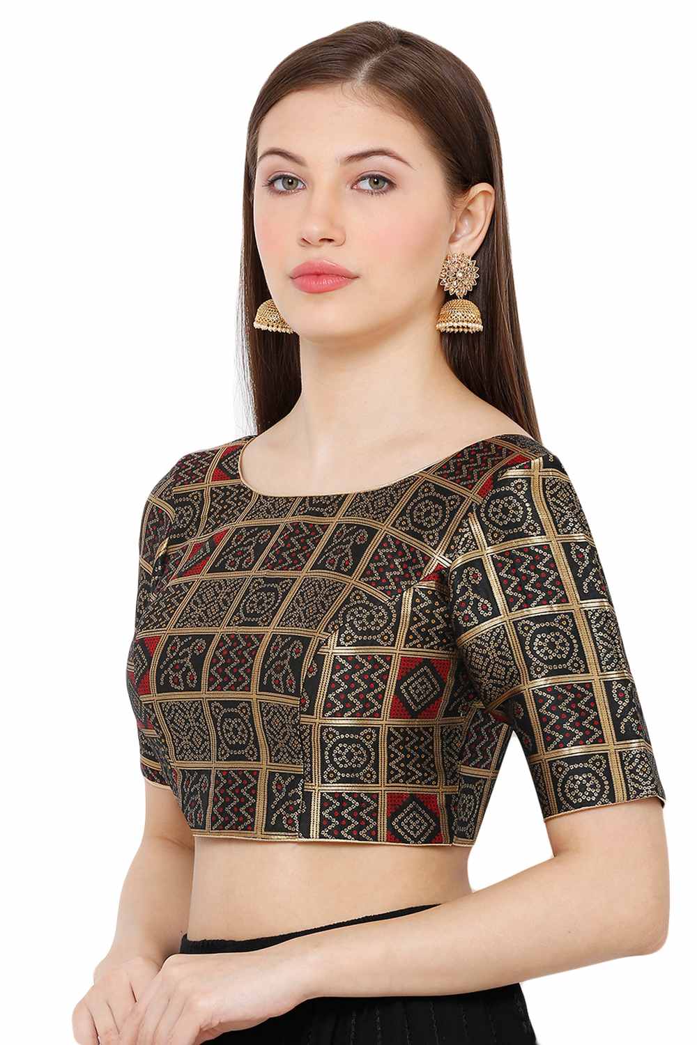 Buy Brocade Woven Blouse Online