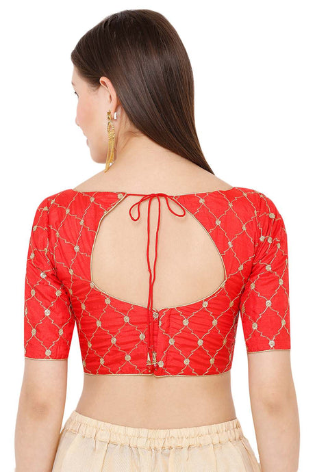 Shop Blouse in Red