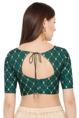 Shop Blouse in Green