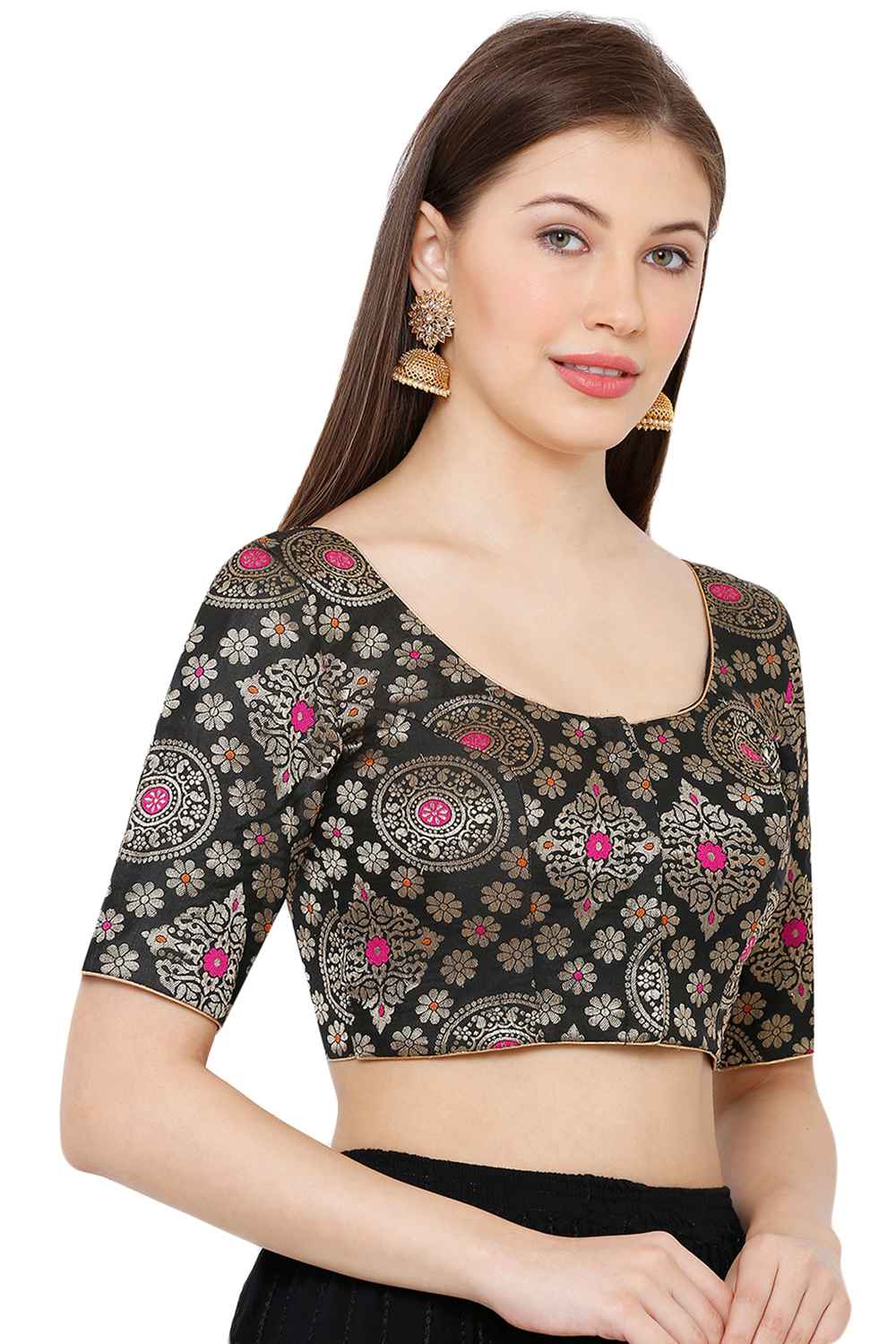 Buy Brocade Woven Blouse Online