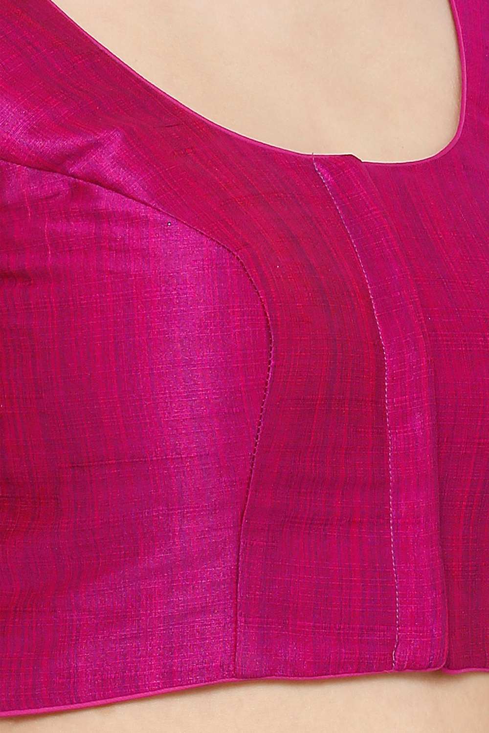 Buy  Solid Blouse in Pink