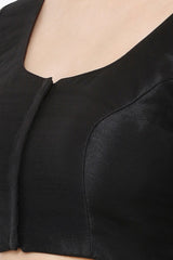 Buy  Solid Blouse in Black