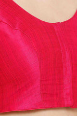 Buy  Solid Blouse in Pink