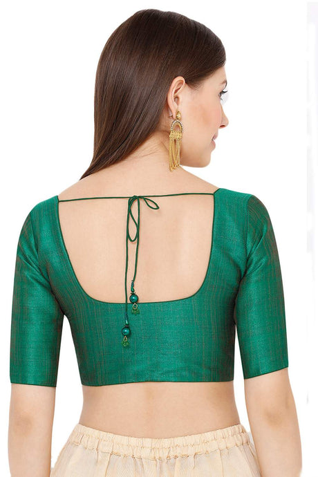 Shop Blouse in Green